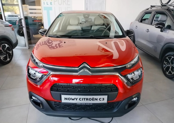 Citroen C3 cena 88300 przebieg: 3, rok produkcji 2024 z Pyskowice małe 92